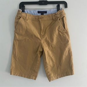 Tommy Hilfiger Khaki Shorts Size 14 w/ belt loops